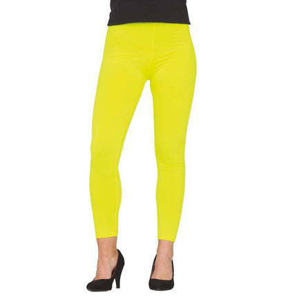 Legging Neon Geel van Fiestas Guirca koop je bij Partywinkel