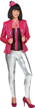 Leggings – Zilver van Orlob koop je bij Partywinkel