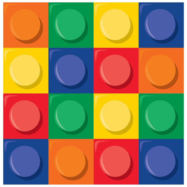 Lego Servetten 33cm 16st van Creative Converting koop je bij Partywinkel