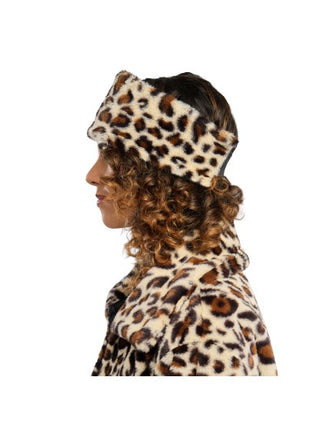 Hårband med leopardmönster, one size