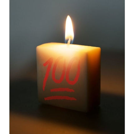 Letter Kaarsje 100 4cm van Paper Dreams koop je bij Partywinkel