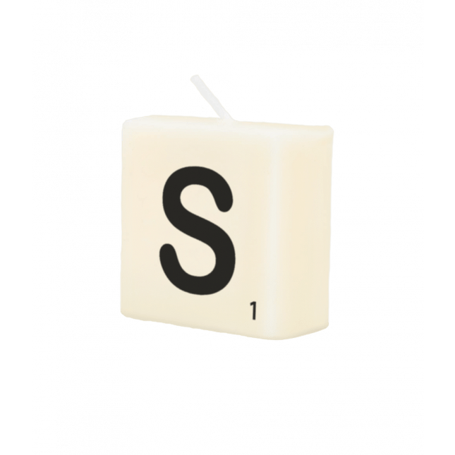 Letter Kaarsje S 4cm van Paper Dreams koop je bij Partywinkel