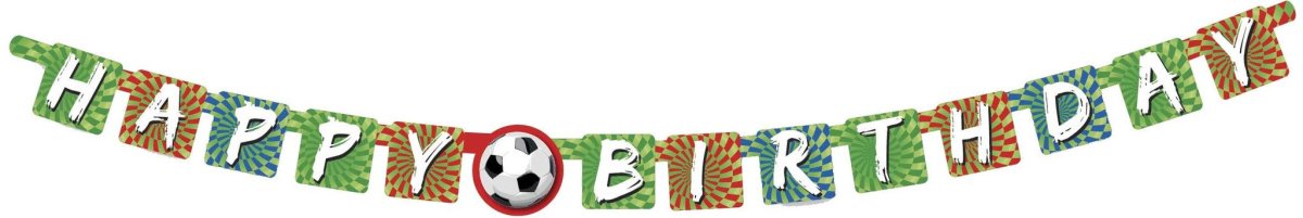 Letterslinger Goal Happy Birthday 1,8m van Haza Witbaard koop je bij Partywinkel