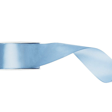 Lichtblauwe Lint 38Mm 25m van Partydeco koop je bij Partywinkel