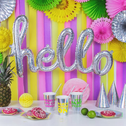 Lichtgroene Papieren Waaiers 20cm 3st van Partydeco koop je bij Partywinkel