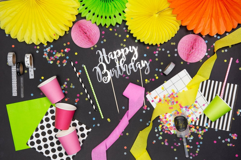 Lichtgroene Papieren Waaiers 20cm 3st van Partydeco koop je bij Partywinkel