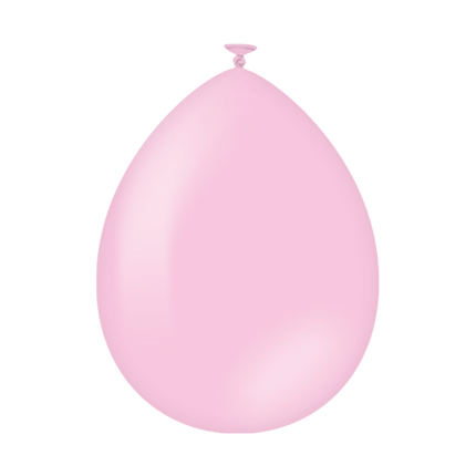 Lichtroze Ballonnen Latex 30cm 10st van Paper Dreams koop je bij Partywinkel