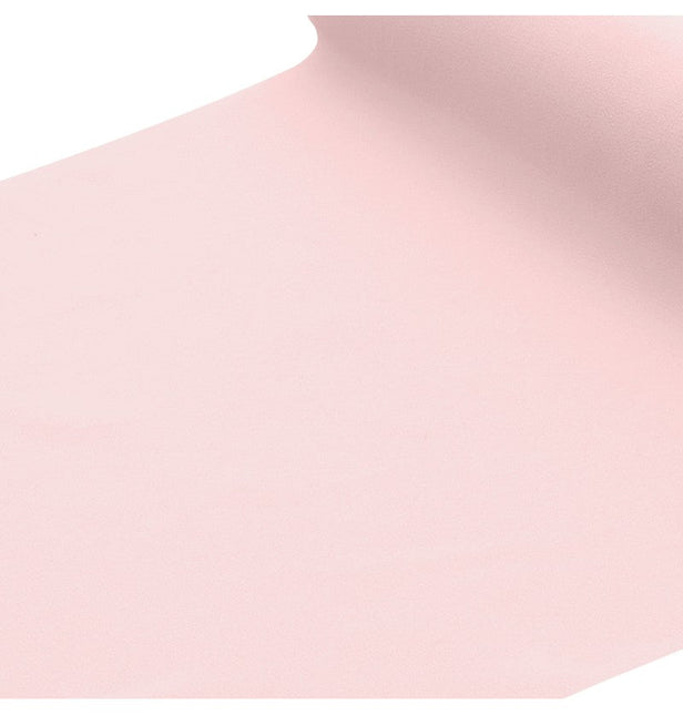 Lichtroze Tafelkleed 2,4m van CHAKS koop je bij Partywinkel