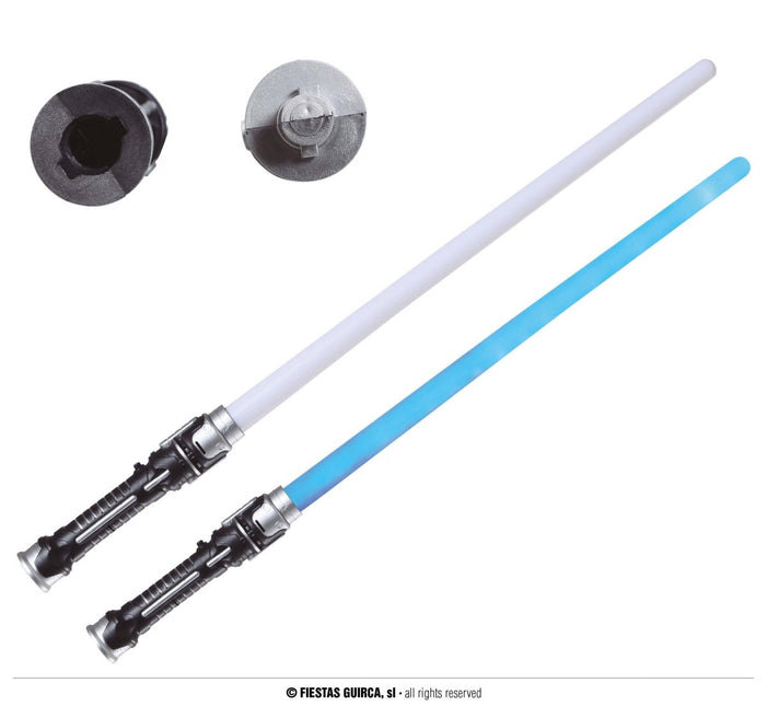 Lichtzwaarden 1,3m 2st van Fiestas Guirca koop je bij Partywinkel