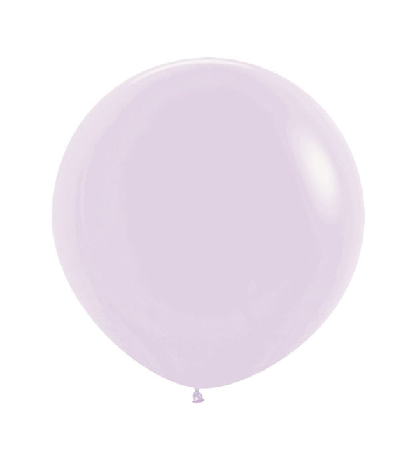 Lila Ballonnen Pastel 61cm 3st van Sempertex koop je bij Partywinkel
