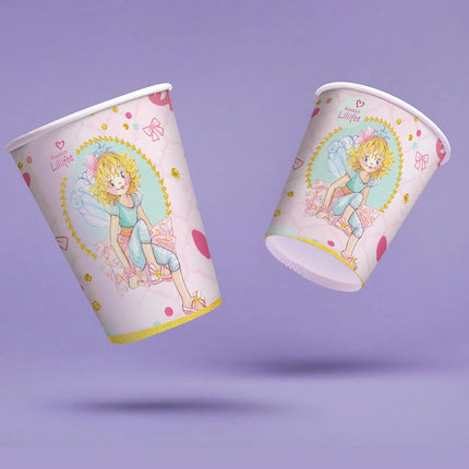 Prinsessan Lillifee-muggar 250 ml, 8 st