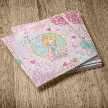 Prinsessan Lillifee Servetter 33 cm, 20 st