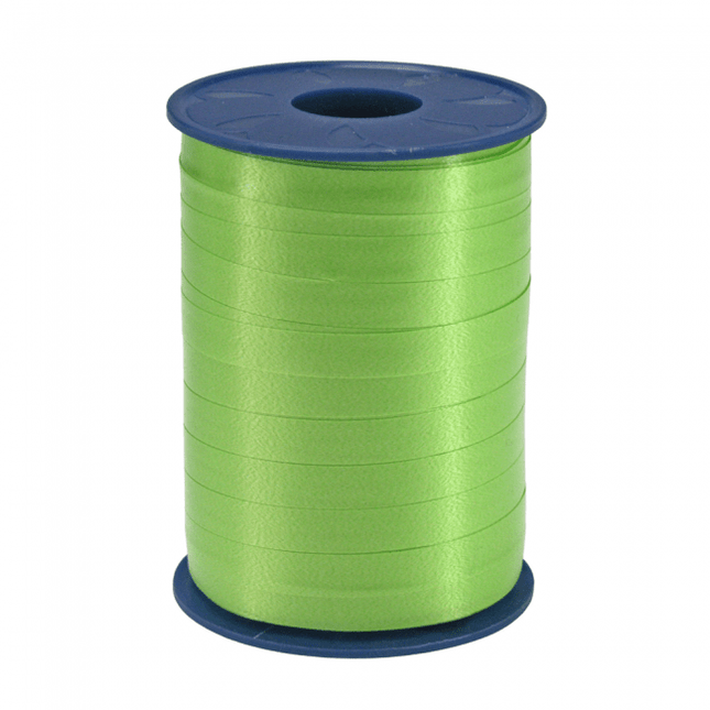 Lime Groen Lint 10mm 250m van WeFiesta koop je bij Partywinkel