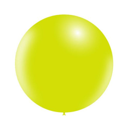 Lime Groene Reuze Ballon 60cm van Balloonia koop je bij Partywinkel