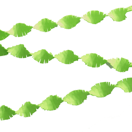 Lime Groene Slingers Crepe 24m van WeFiesta koop je bij Partywinkel