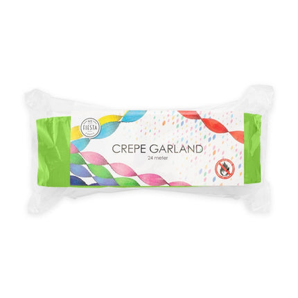 Lime Groene Slingers Crepe 24m van WeFiesta koop je bij Partywinkel