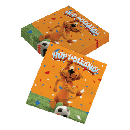 Loeki De Leeuw Servetten 16cm 8st van Paper Dreams koop je bij Partywinkel