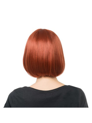 Lova-peruk, mahognyrödbrun, 30 cm