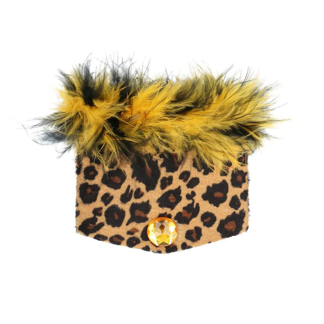 Luipaard Accessoireset Bruin 4 delig van Boland koop je bij Partywinkel