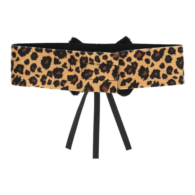 Luipaard Accessoireset Bruin 4 delig van Boland koop je bij Partywinkel