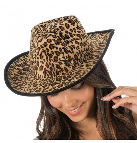Luipaard Cowboyhoed One Size van CHAKS koop je bij Partywinkel