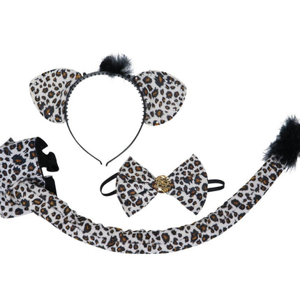 Luipaard Set Zwart van Fiestas Guirca koop je bij Partywinkel