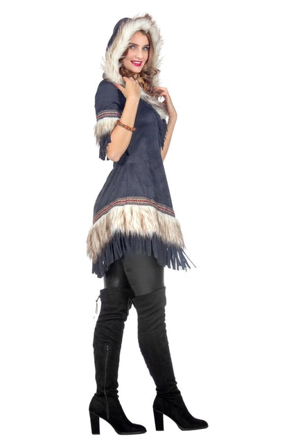 Eskimo Jurk Dames Luxe van Wilbers & Wilbers koop je bij Partywinkel