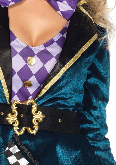 Mad Hatter Jurk Dames Leg Avenue van Leg Avenue koop je bij Partywinkel