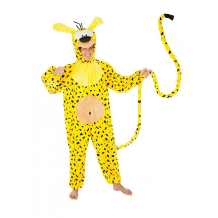 Marsupilami-kostym för vuxna med svans, 2 m
