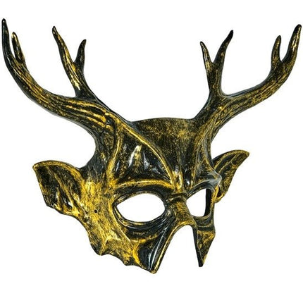 MASKER GEHOORNDE GEIT - HARD PLASTIC van Widmann koop je bij Partywinkel