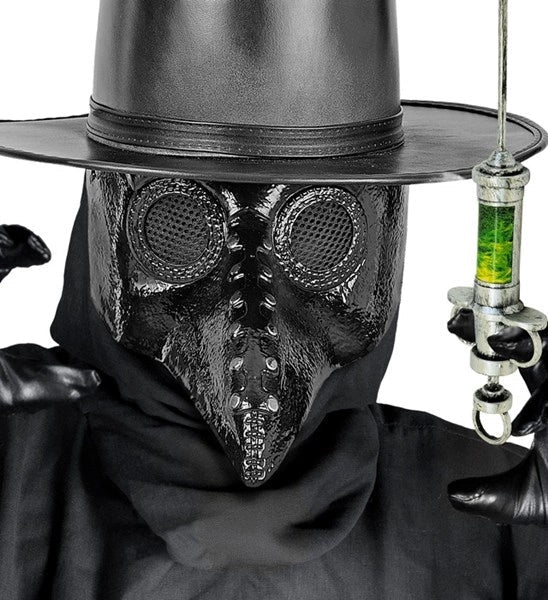 MASKER PEST DOKTER - HARD PLASTIC van Widmann koop je bij Partywinkel