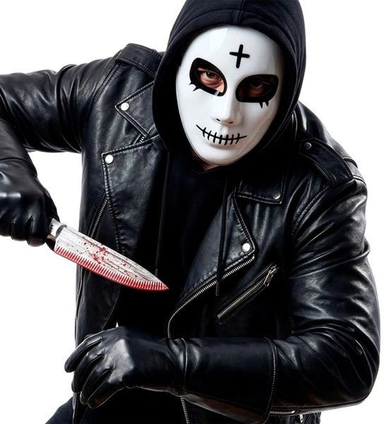 MASKER SATANISCH - HARD PLASTIC van Widmann koop je bij Partywinkel