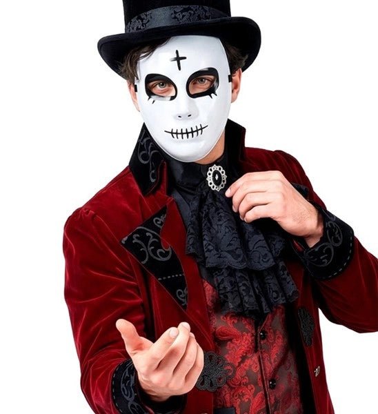 MASKER SATANISCH - HARD PLASTIC van Widmann koop je bij Partywinkel