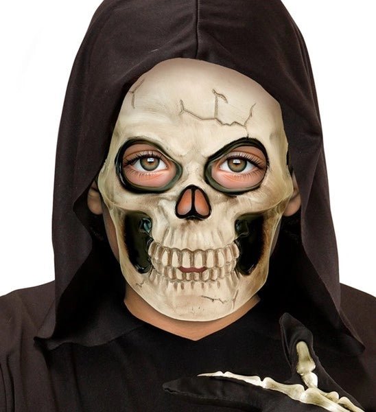 MASKER SCHEDEL KIND - PLASTIC van Widmann koop je bij Partywinkel