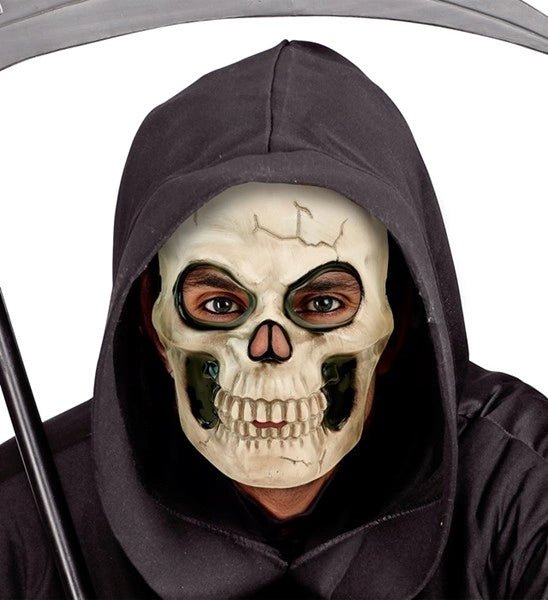 MASKER SCHEDEL VOLWASSENE - PLASTIC van Widmann koop je bij Partywinkel