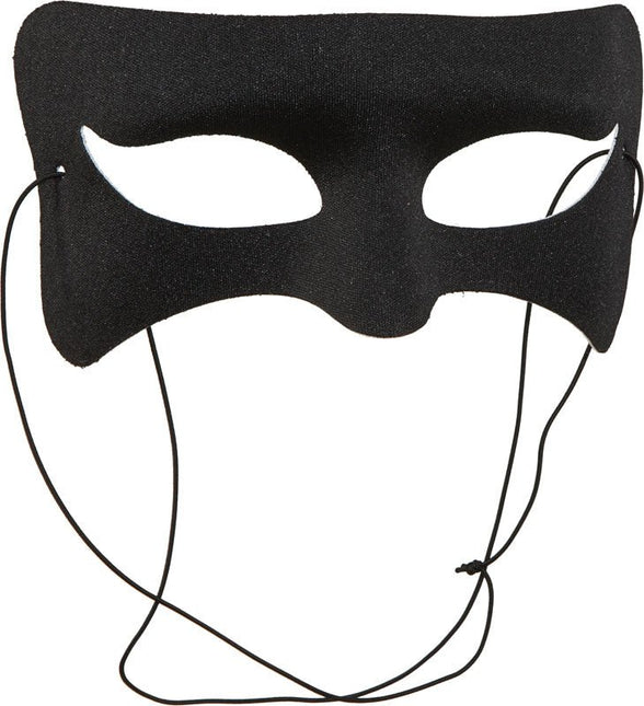 Masker zwart van Orlob koop je bij Partywinkel