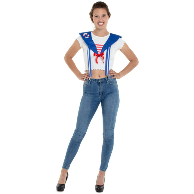 Matrozen Bretels Volwassenen van Folat koop je bij Partywinkel