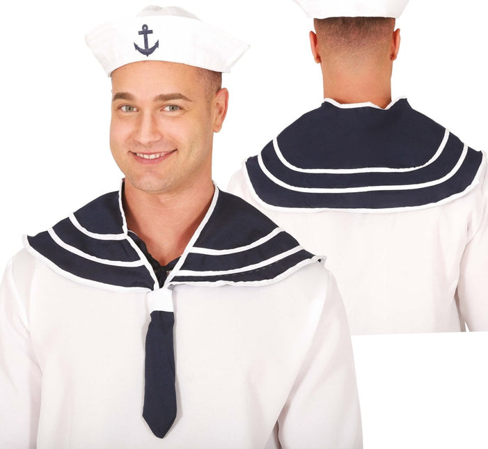 Matrozenpet met Kraag en Stropdas van Fiestas Guirca koop je bij Partywinkel
