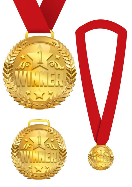 Medaille Winnaar van Fiestas Guirca koop je bij Partywinkel