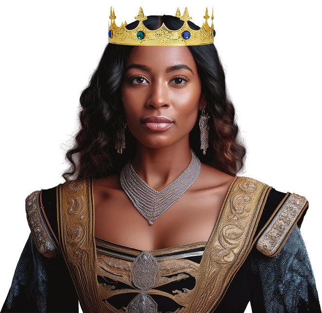 Medieval Gouden Metallic Kroon van Fiestas Guirca koop je bij Partywinkel