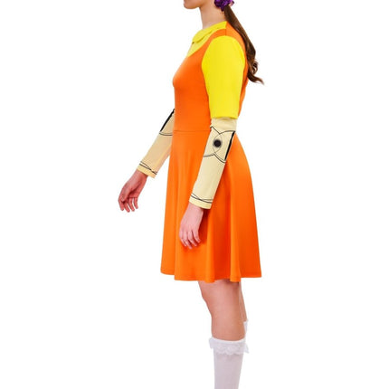 Meisjespop Squid Game van Rubies koop je bij Partywinkel