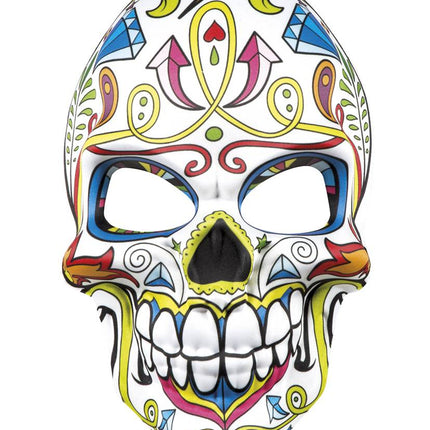 Mexicaans Masker Mr Day Of The Dead van Boland koop je bij Partywinkel