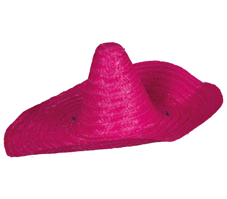 Mexicaanse Hoed Roze van Fiestas Guirca koop je bij Partywinkel