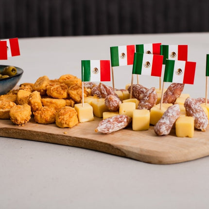 Mexico Cocktailprikkers Mexico 6cm 50st van WeFiesta koop je bij Partywinkel