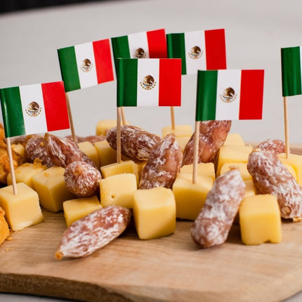 Mexico Cocktailprikkers Mexico 6cm 50st van WeFiesta koop je bij Partywinkel
