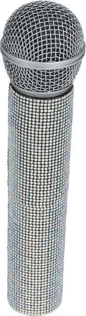 Microphone with glitter 21 cm van Fiestas Guirca koop je bij Partywinkel