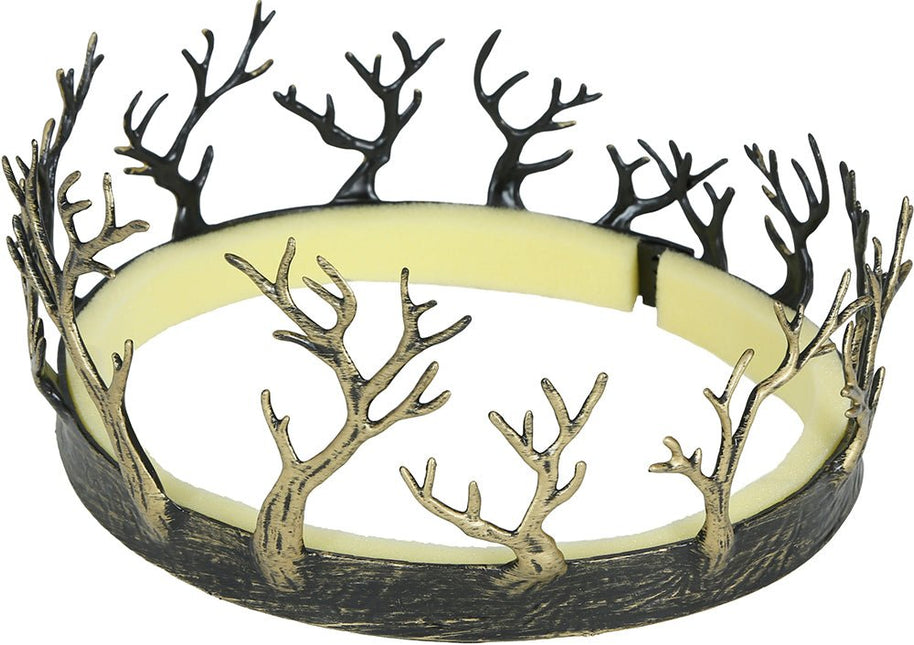 Middeleeuwen Kroon Bruin van Fiestas Guirca koop je bij Partywinkel