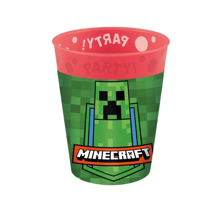 Minecraft Bekers 250ml 4st van Procos koop je bij Partywinkel