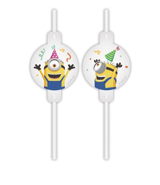 Minions Rietjes 4st van Procos koop je bij Partywinkel