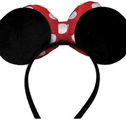Minnie Mouse Haarband Wit Rood van Fiestas Guirca koop je bij Partywinkel